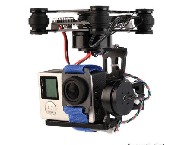 3 Axis FPV Camera Brushless Gimbal with Control Board